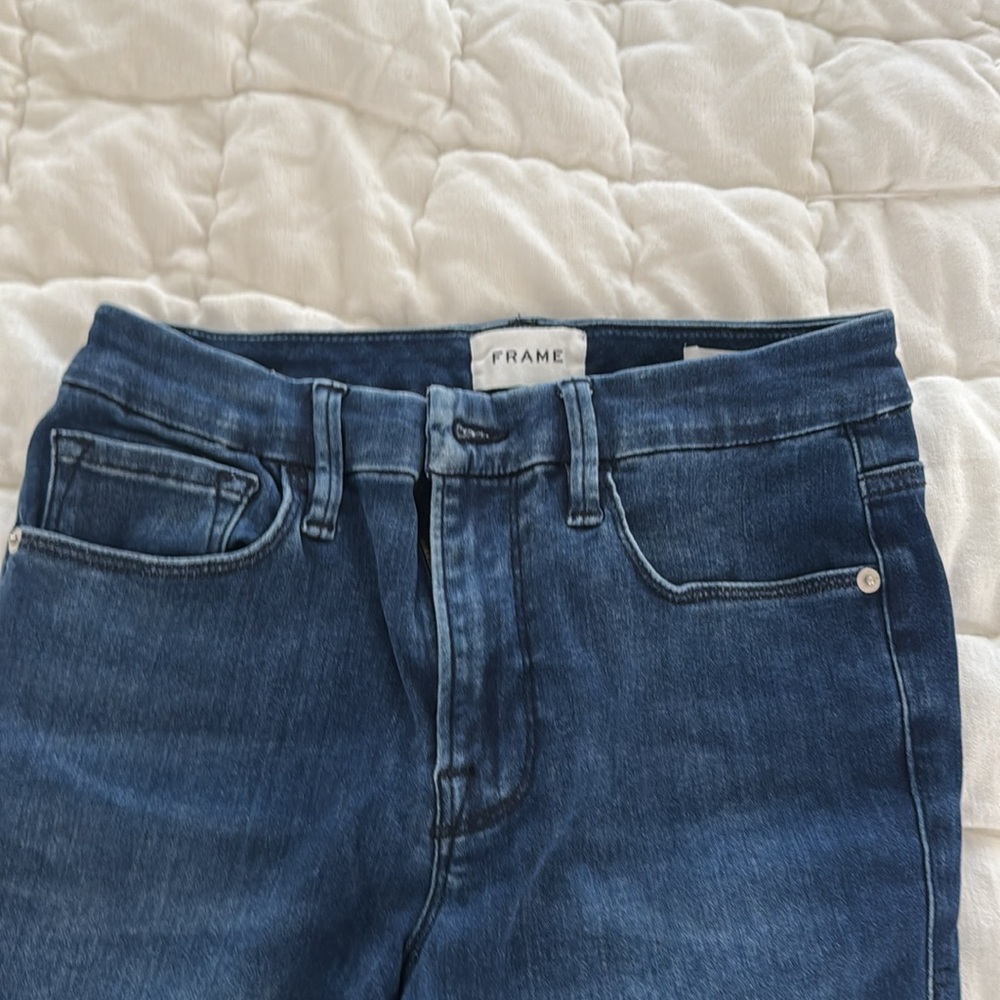 Frame Le Crop Mini Boot Jeans - Picture 2 of 4